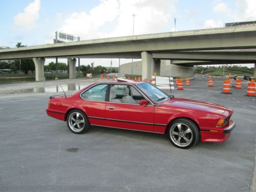 1988 bmw m6 base coupe 2-door 3.5l