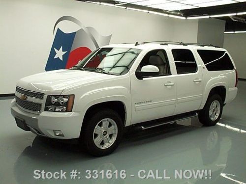 2013 chevy suburban z71 4x4 sunroof nav dvd rear cam 5k texas direct auto