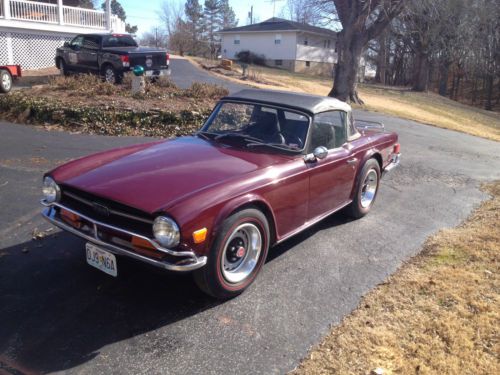 1971 triumph tr6 base 2.5l