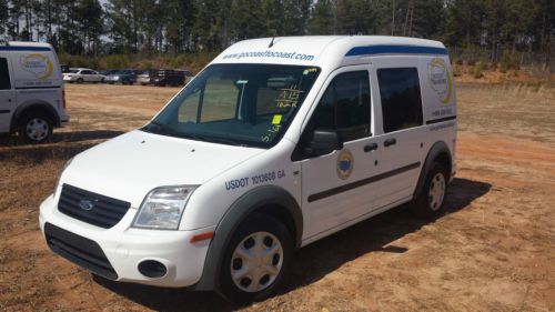 White 2011 ford transit connect van xlt *clean*