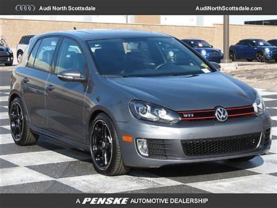 10 volkswagen gti manual shift gps leather bluetooth clean car fax 41k miles