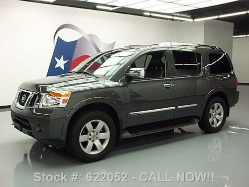 2011 nissan armada sl 4x4 leather rear cam 20&#039;s 50k mi texas direct auto