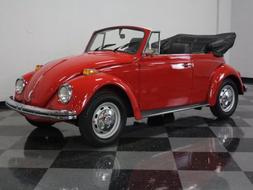 Very clean beetle convertible, nice paint, top in good shape, runs great