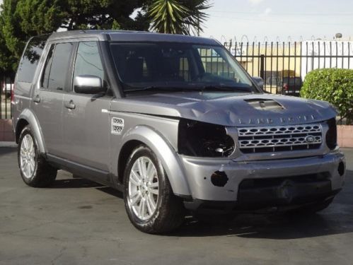 2012 land rover lr4 hse damaged salvage only 18k miles loaded navigation l@@k!!