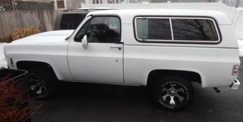 1974 gmc jimmy 4x4; at, convertible hard top, no rust, restored custom