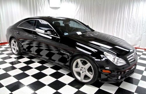 2006 cls55 amg - blk/blk - prem pkg - distronic - park -trunk closer - call now