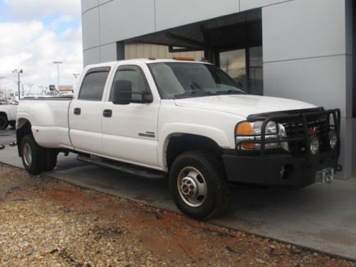 2007 gmc 3500 diesel 6.6l cd 4x4 power everything tilt wheel cruise control