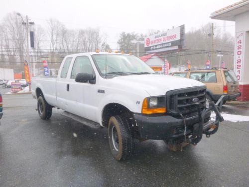 2000 ford f-250 xtra-cab 4x4 low miles trans leak no reserve