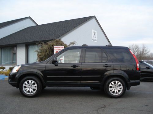 2005 honda cr-v se awd 4wd 2.4l auto sunroof leather new tires 1 owner nice!