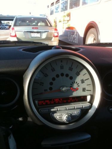 2009 mini cooper s turbo, steptronic trans, racing green, leather, stripes
