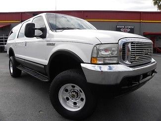 7.3 diesel  excursion*limited*4x4*3&#034; lift*rotella*serviced*we finance*carfax*fl