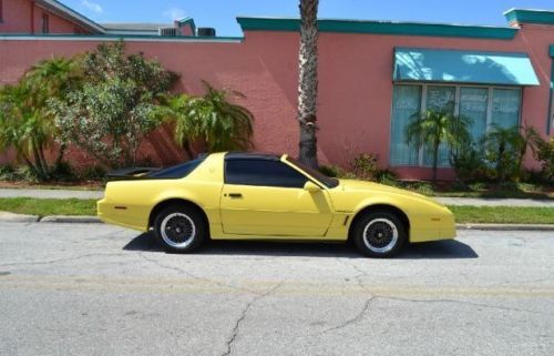 1986 trans am ws6 tuned port injection t-tops yellow gold exterior !!!