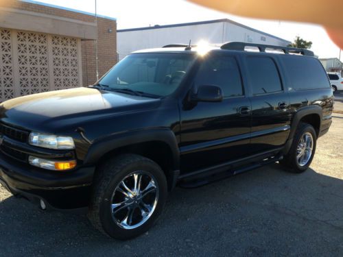 2002 chevy suburban z71 4x4 fully loaded