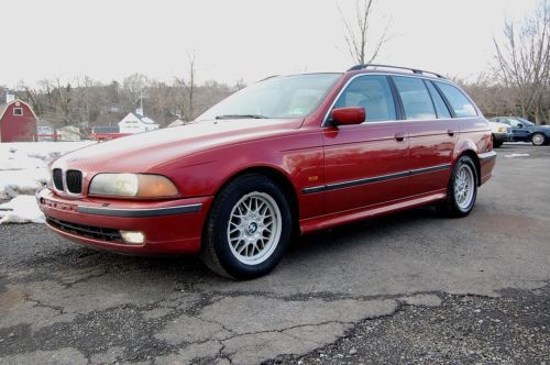 No reserve  1999 bmw 528i wagon, 2.8 liter runs good, moonroof, leather, auto.