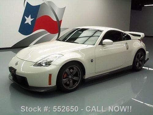 2007 nissan 350z nismo #215 6-speed aero kit xenons 20k texas direct auto