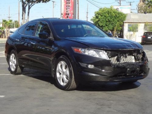 2012 honda accord crosstour ex-l damaged salvage runs! only 16k miles wont last!