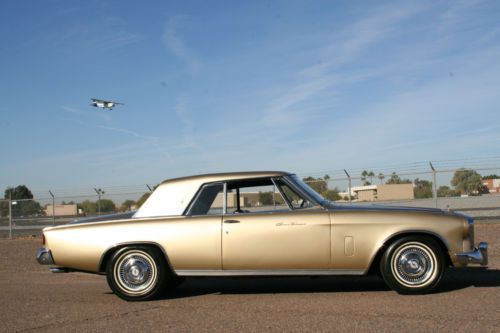 Exceptional 1963 studebaker gran turismo #&#039;s matching restored!