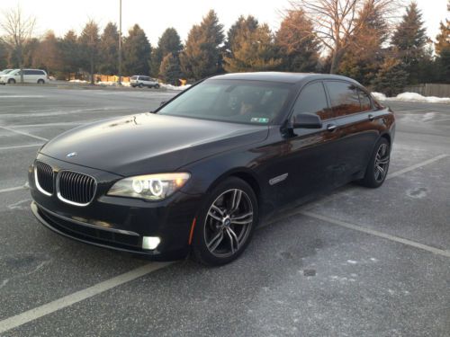 Bmw 750, black on black, 400 hp twin turbo