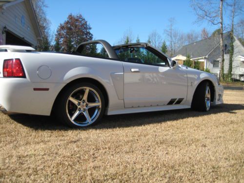 2002 FORD MUSTANG GT CONVERTIBLE 5-Speed SEE VIDEOS!!! White GREAT CAR!, image 2