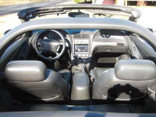 2002 FORD MUSTANG GT CONVERTIBLE 5-Speed SEE VIDEOS!!! White GREAT CAR!, image 3
