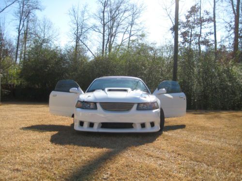 2002 FORD MUSTANG GT CONVERTIBLE 5-Speed SEE VIDEOS!!! White GREAT CAR!, image 13
