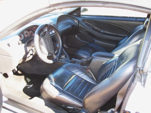 2002 FORD MUSTANG GT CONVERTIBLE 5-Speed SEE VIDEOS!!! White GREAT CAR!, image 16