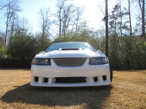 2002 FORD MUSTANG GT CONVERTIBLE 5-Speed SEE VIDEOS!!! White GREAT CAR!, image 19