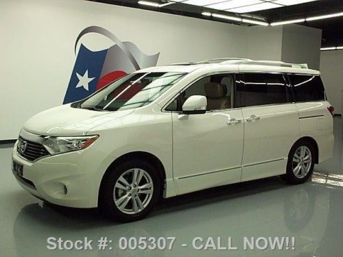 2011 nissan quest 3.5 le dual sunroof nav rear cam dvd! texas direct auto