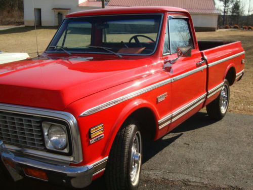 1972 chevy cheyenne super truck(short bed)