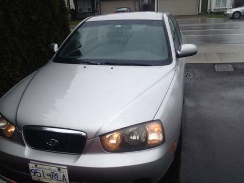 2001 hyundai elantra gls sedan grey - needs some work