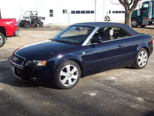 2006 audi a4 cabriolet convertible 2-door 1.8l