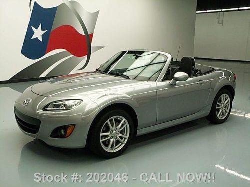 2009 mazda mx-5 miata sport convertible paddle shift  texas direct auto