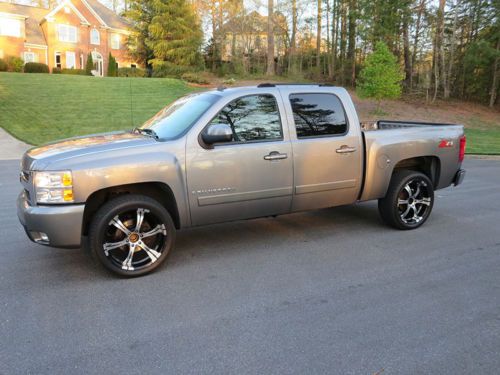 2007 chevy silverado crew cab ltz z71 navigation dvd sunroof
