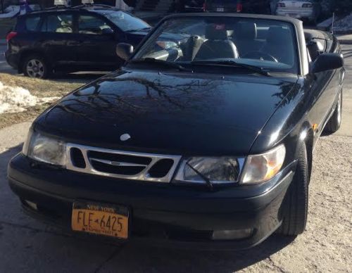 2000 saab 9-3 base convertible leather 2-door 2.0l turbo