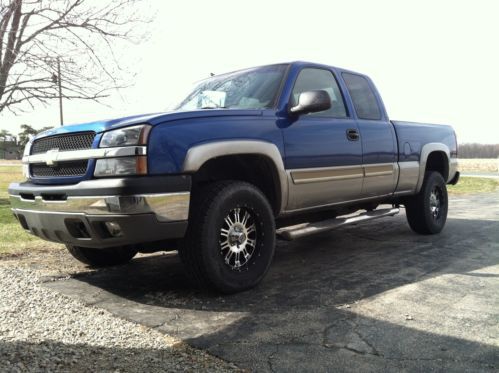 2003 chevrolet silverado 1500 ls extended cab - 4x4 lifted z71 offroad package