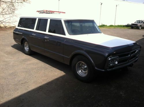 Suburban 3 door gmc 1968 big block chevy