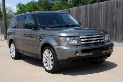 08 range rover sport v8 super charged, awd, full option, extra clean, 20&#034;, navi