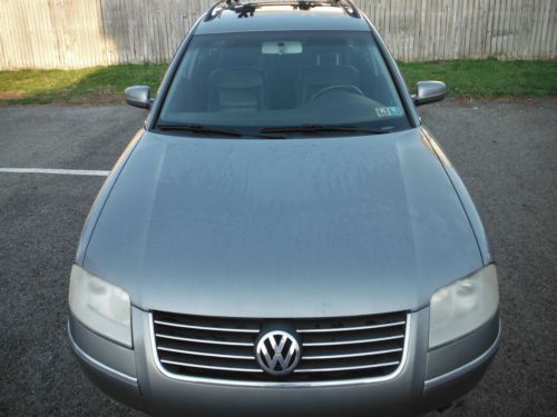 2001 volkswagen passat wagon 4 motion auto loaded