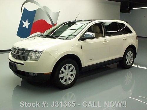 2008 lincoln mkx pano roof climate seats alloys 72k mi texas direct auto