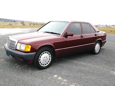 1993 93 mercedes 190e loaded clean non smoker no reserve cd