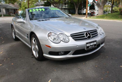 2003 mercedes sl500 roadster (conv.), 5.0l v8,  34k, miles, 1-own, clean autock