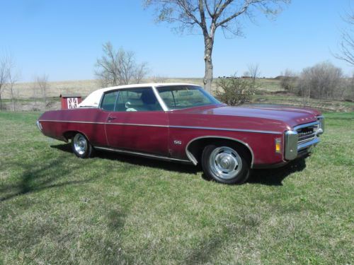 1969 chevy impala ss427 custom coupe, barn find