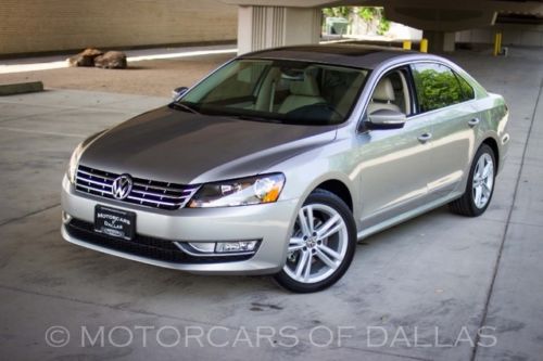 2013 volkswagen passat tdi se navigation sat radio bluetooth leather