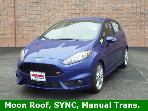 St new 6 speed manual hatchback 1.6l turbo ecoboost touch screen cd am/fm mp3