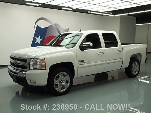 2011 chevy silverado texas crew lt 5.3 leather 20&#039;s 92k texas direct auto