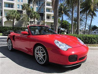 996 turbo cabriolet leather 6 speed low mileage one owner