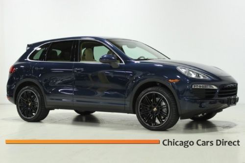 12 cayenne s v8 awd navigation premium black 21s rear camera panorama xenon bose