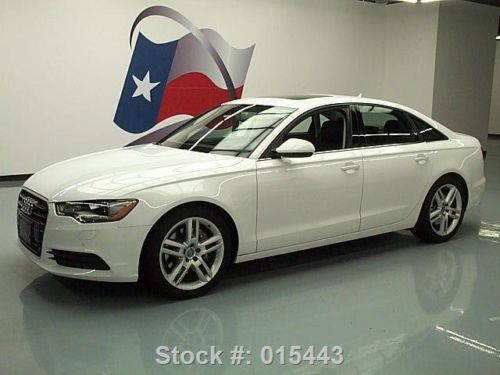 2014 audi a6 2.0t quattro premium plus awd sunroof nav! texas direct auto