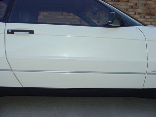 1993 Cadillac Allante Convertible Pearl White Black Leather 295HP Final Year, image 8