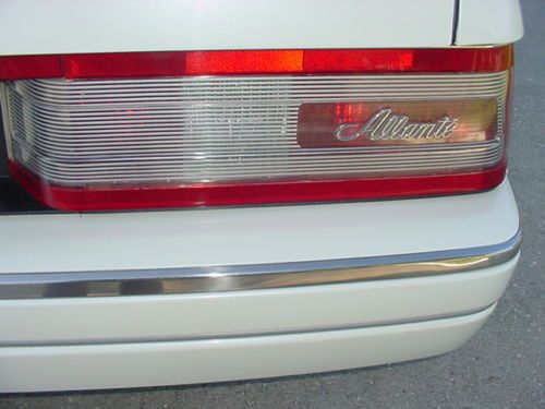 1993 Cadillac Allante Convertible Pearl White Black Leather 295HP Final Year, image 21